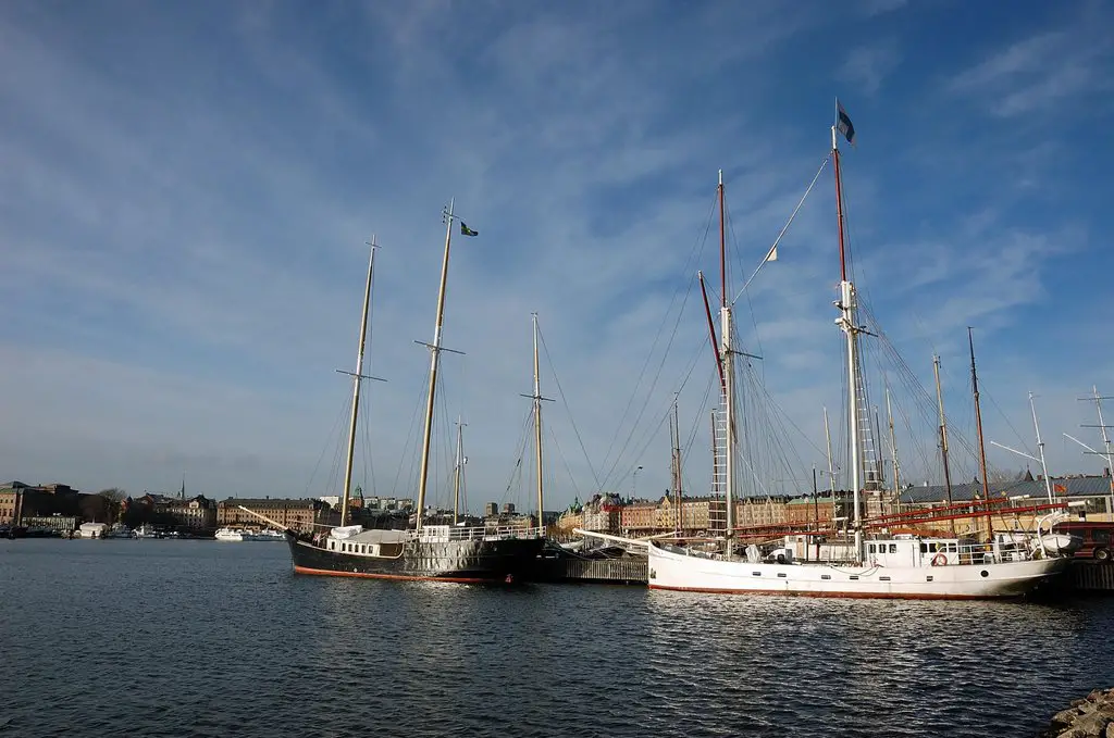 Harbour of Stockholm