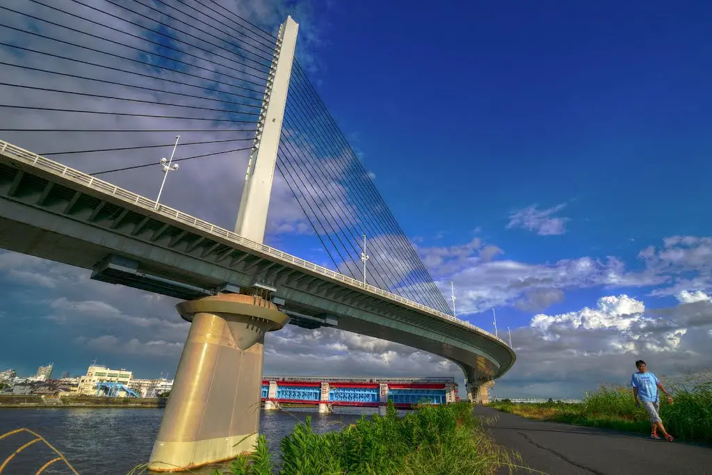 Katsushika Harp Bridge かつしかハープ橋 Mapio Net