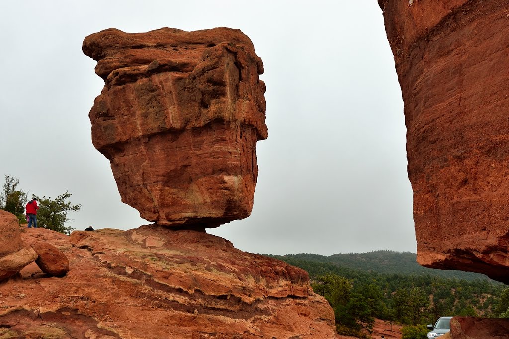 Balanced Rock In Garden Of The Gods Colorado Mapio Net
