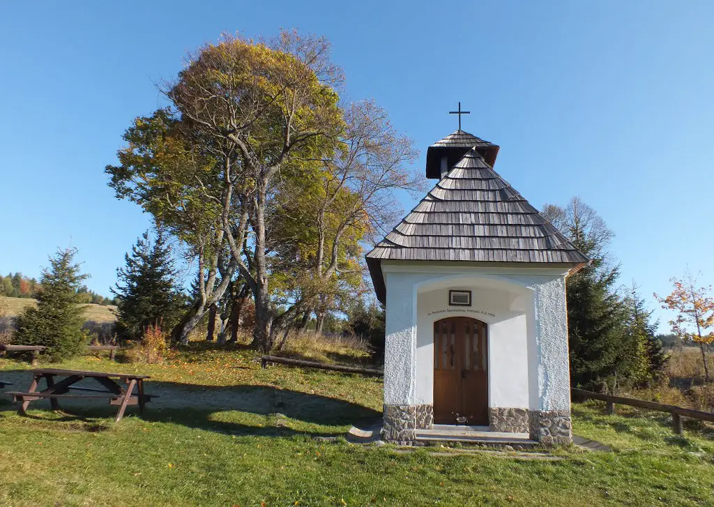 Chapel in former village Zhůří
