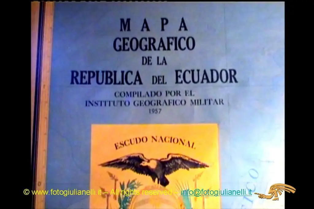 Mapa de la Republica del Ecuador