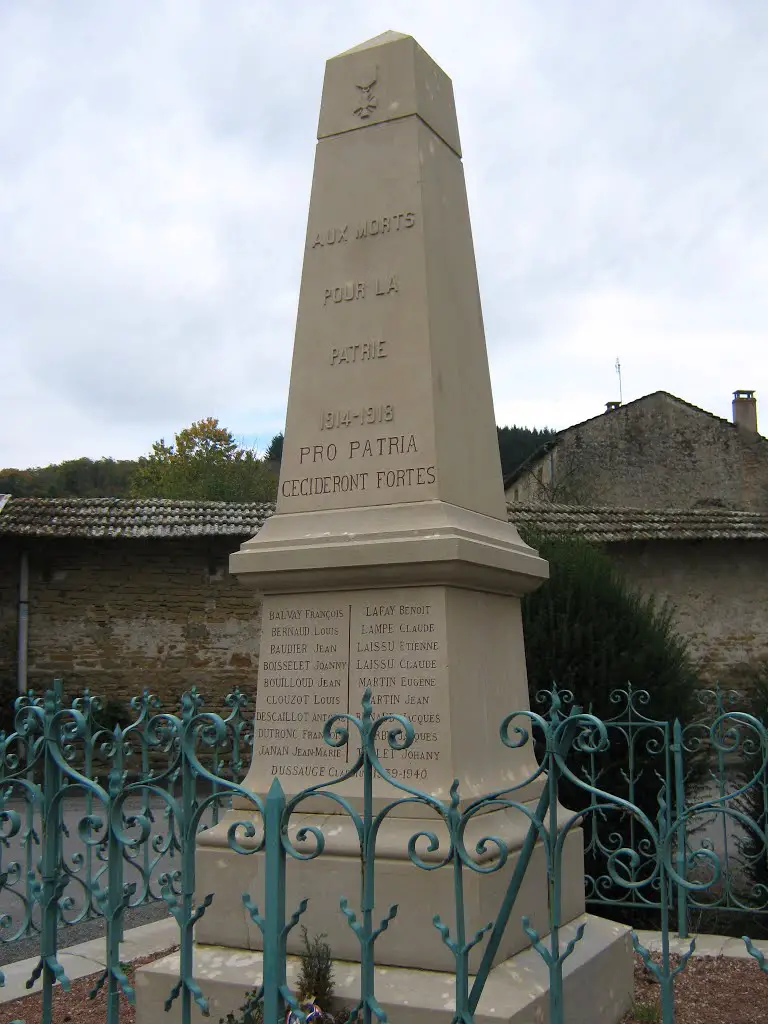 71-Sainte Cécile monument aux morts