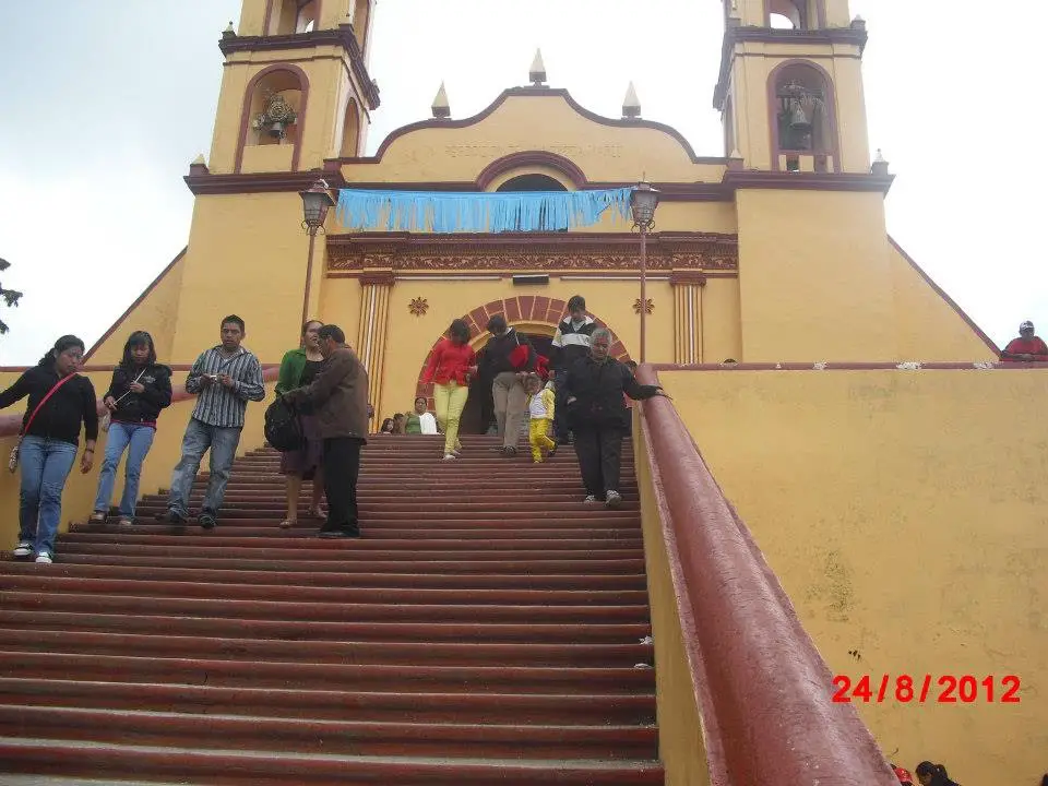 Iglesia en Atempan, Puebla, México. 