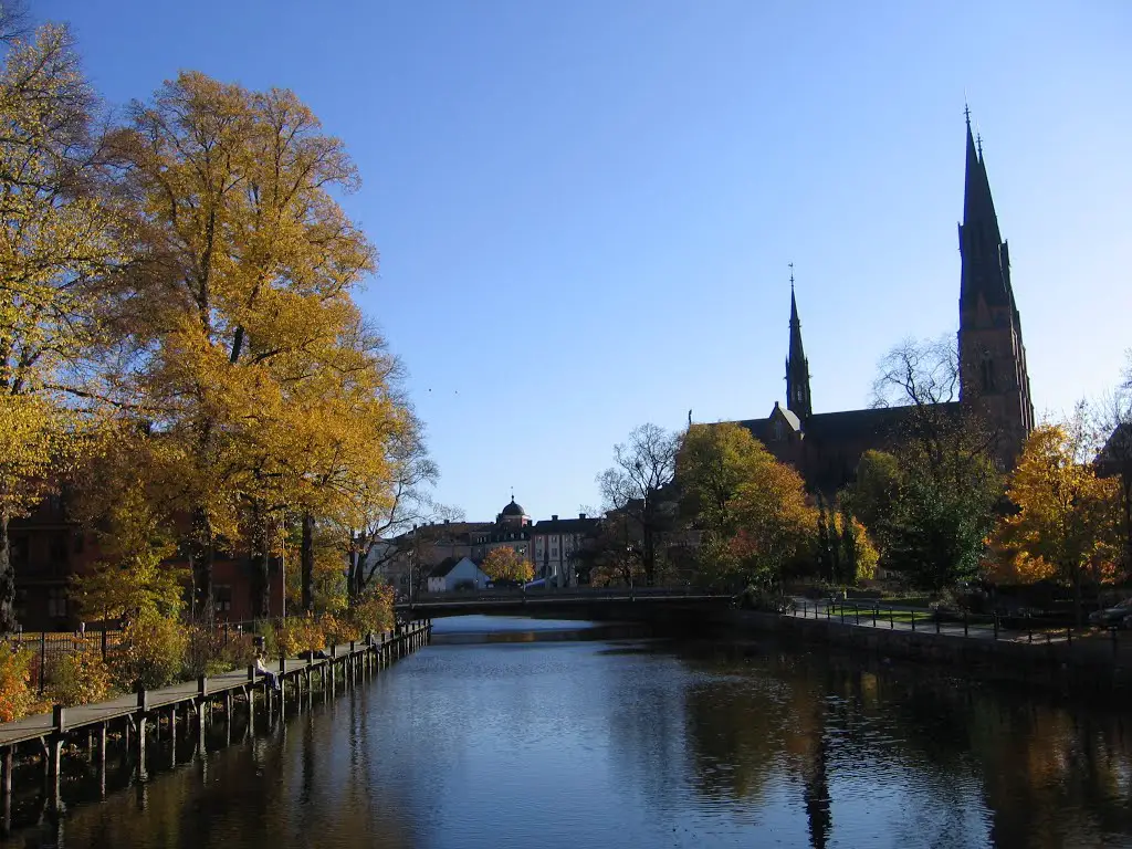 Sweden, Svealand, Uppsala- Fyr River