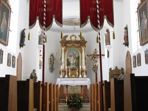 Buch Kapelle St. Alban (Innenansicht)