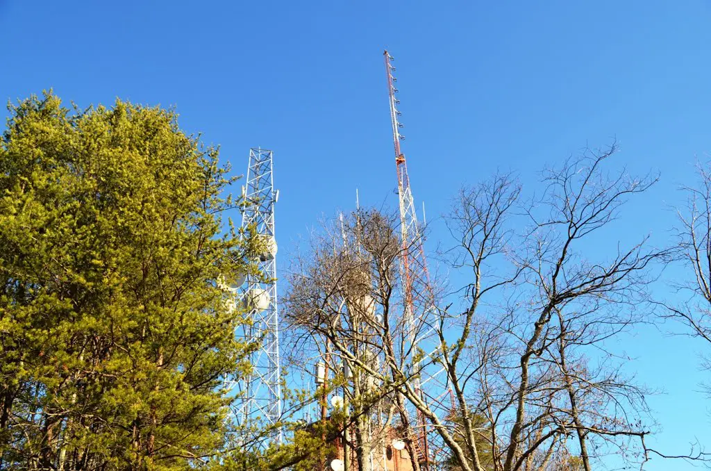 Radio Towers on Crowders Mountain