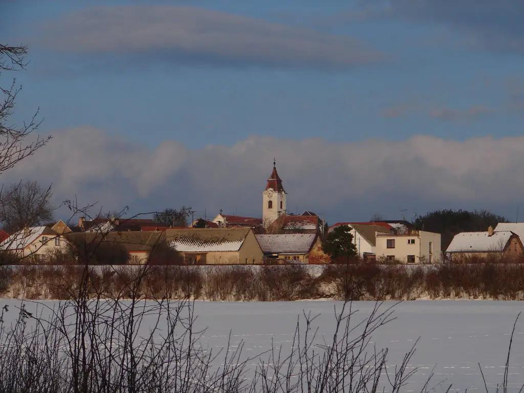 Horni Ujezd village, Vysocina, CZ