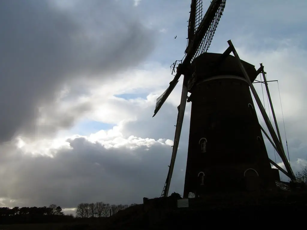 The Heimolen Windmill near Rucphen
