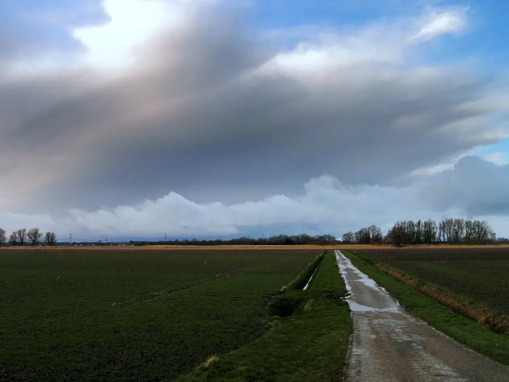 Stormy skies near Oudenbosch