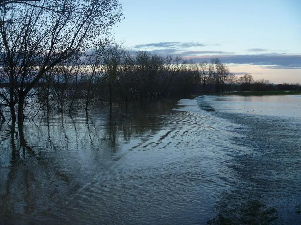 Esondazione del fiume Rasego sul Prà dei Gai