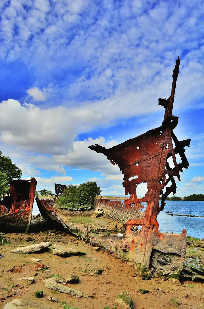 Wreck Sunbeam Ships Graveyards Garden Island Mapio Net