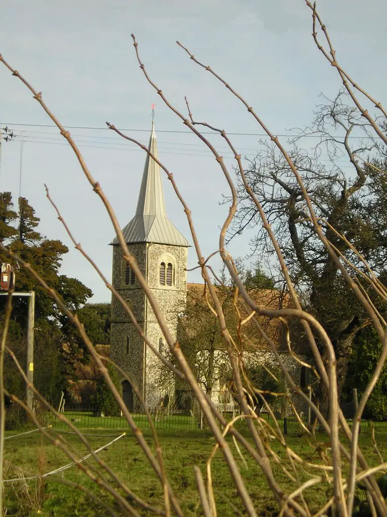 St. Mary the Virgin Church in Ripple (built in the 13th century, rebuilt in 1861)