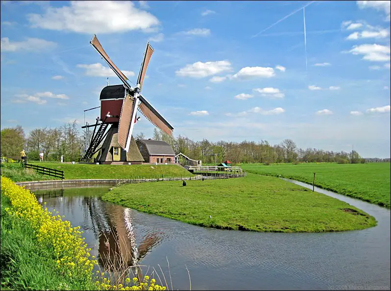 Lagenwaardse molen, Hoogmade, the Netherlands