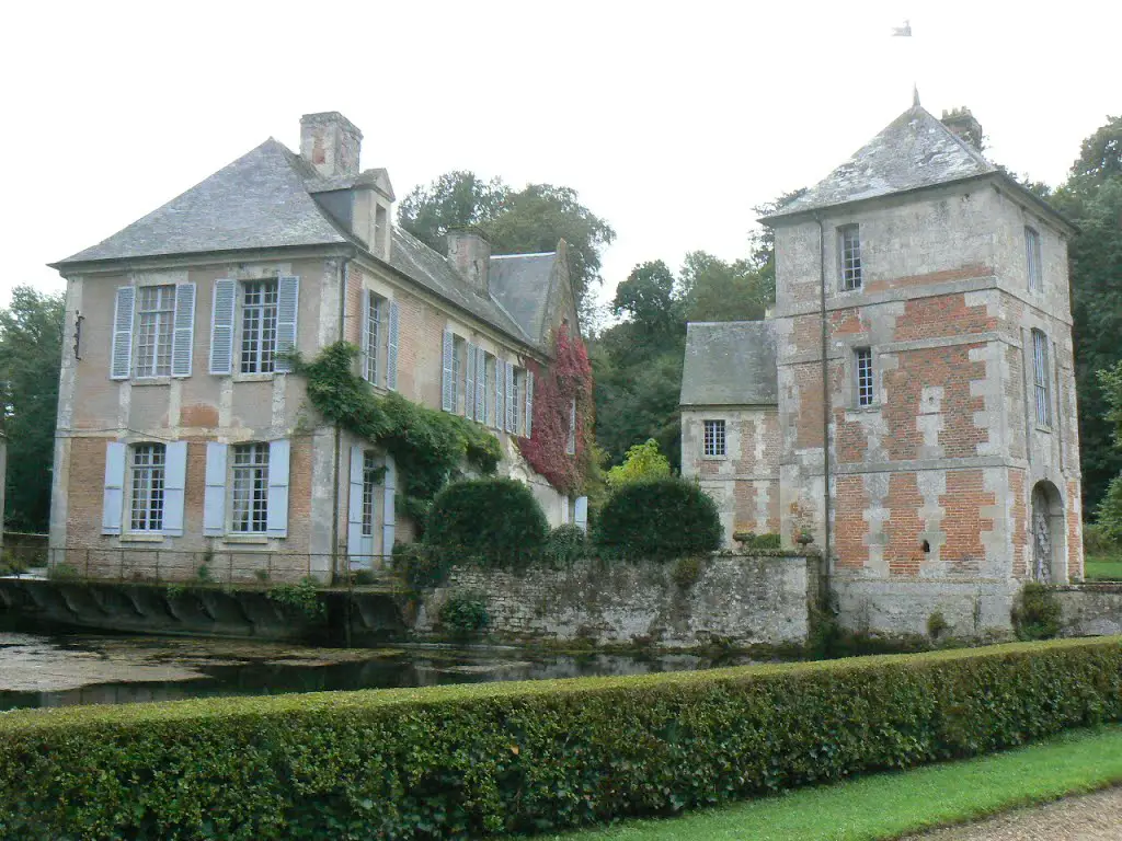 La Roque-Baignard (calvados) chateau de la mère d'A.Gide