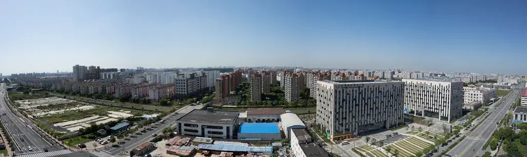 Panorama from Hechuandasha Building, by Hechanlu Exit of Line 9 